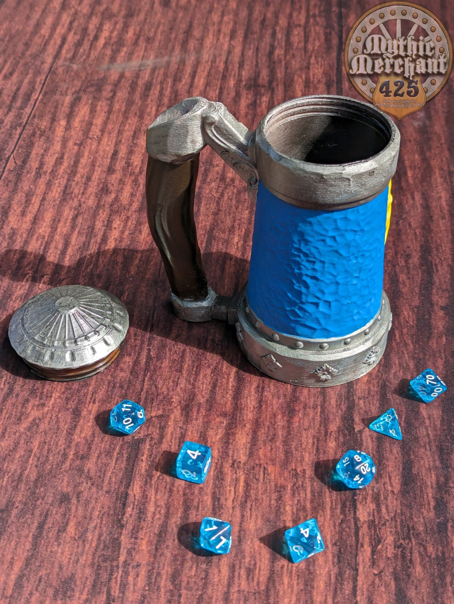 Lion's Brew Mythic Mug Dice Vault & Can Holder- Mythic Mugs- Ars Moriendi 3D