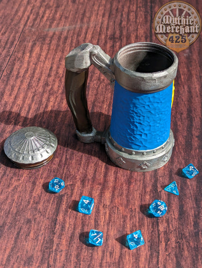 Lion's Brew Mythic Mug Dice Vault & Can Holder- Mythic Mugs- Ars Moriendi 3D