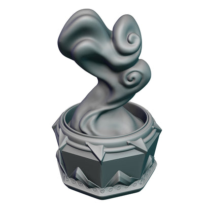 Sorcerer Class 3D Printed Dice Jail | Dice Vault | D20 Storage Box  | Wizard Cosplay - Player Gift - Channel Arcane Power & Mystical Rolls!