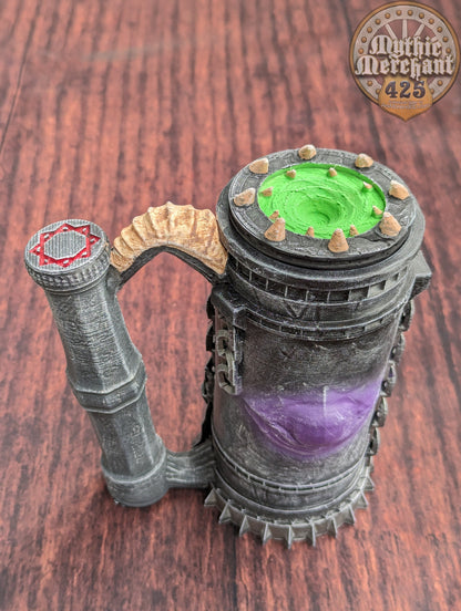 Warlock 3D Printed Can Holder- Mythic Mugs Collection by Ars Moriendi 3D- Unlock Mystic Secrets!