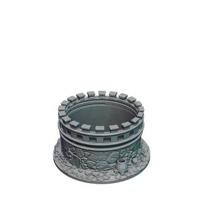 Dungeon Game Master 3D Printed Dice Jail | Dice Vault | Dice Box | Mythic Mugs by Ars Moriendi 3D - The Perfect Dungeon Master Gift!