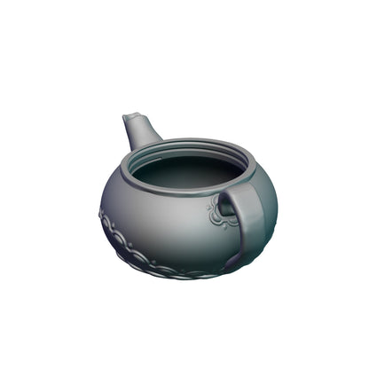 Gnome Teapot 3D Printed Dice Storage Box | Dice Vault | Dice Jail | Fantasy RPG Cosplay - Dungeons and Dragon DnD D&D Wargaming
