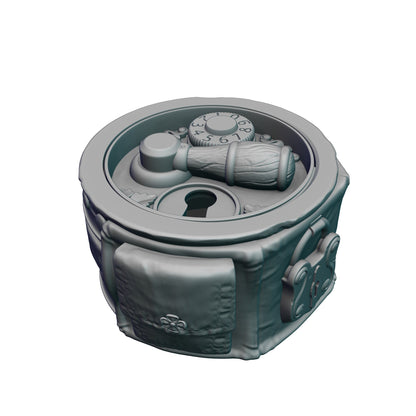 Rogue Class 3D Printed Dice Jail | RPG Dice Vault | D20 Storage Box  | Wargaming - Player Gift - Stealth, Shadows & Sharp Rolls.
