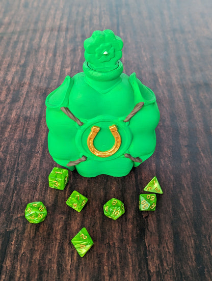 Luck Potion 3D Printed Dice Jail | RPG Dice Vault | D20 Storage Box  | Player Gift -  Elevate Your Game with a Touch of Fate!