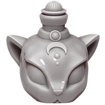 Darkvision - Cat's Agility Potion 3D Printed Dice Jail | RPG Dice Vault | D20 Storage Box  | Player Gift - Enhance Nighttime Adventures!