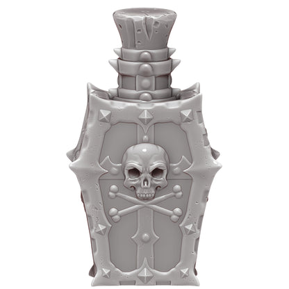 Poison Potion 3D Printed Dice Jail | RPG Dice Vault | D20 Storage Box  | Player Gift -  Safeguard Dice with a Lethal Elegance!