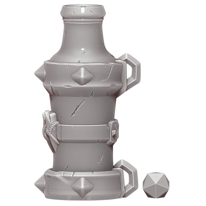 Ogre's Strength Potion 3D Printed Dice Jail | RPG Dice Vault | D20 Storage Box  | Player Gift - Channel Massive Power!