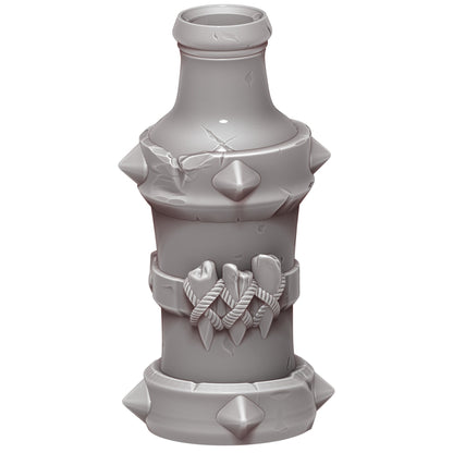 Ogre's Strength Potion 3D Printed Dice Jail | RPG Dice Vault | D20 Storage Box  | Player Gift - Channel Massive Power!